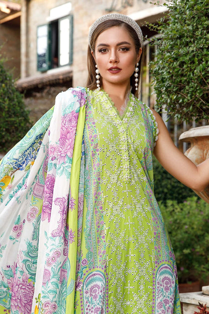 Maria. B - Mprints - Spring Summer 2023 - MP - 05 A - Summer Lawn Collection - Pakistani Lawn Brands - Shahana Collection Uk