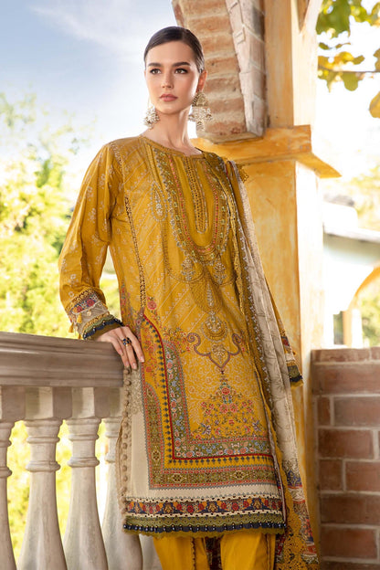 Maria. B - Mprints - Spring Summer 2023 - MPT - 12 A  - Summer Lawn Collection - Pakistani Lawn Brands - Shahana Collection Uk