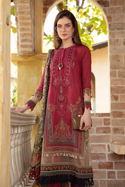 Maria. B - Mprints - Spring Summer 2023 - MPT - 12 B - Summer Lawn Collection - Pakistani Lawn Brands - Shahana Collection Uk