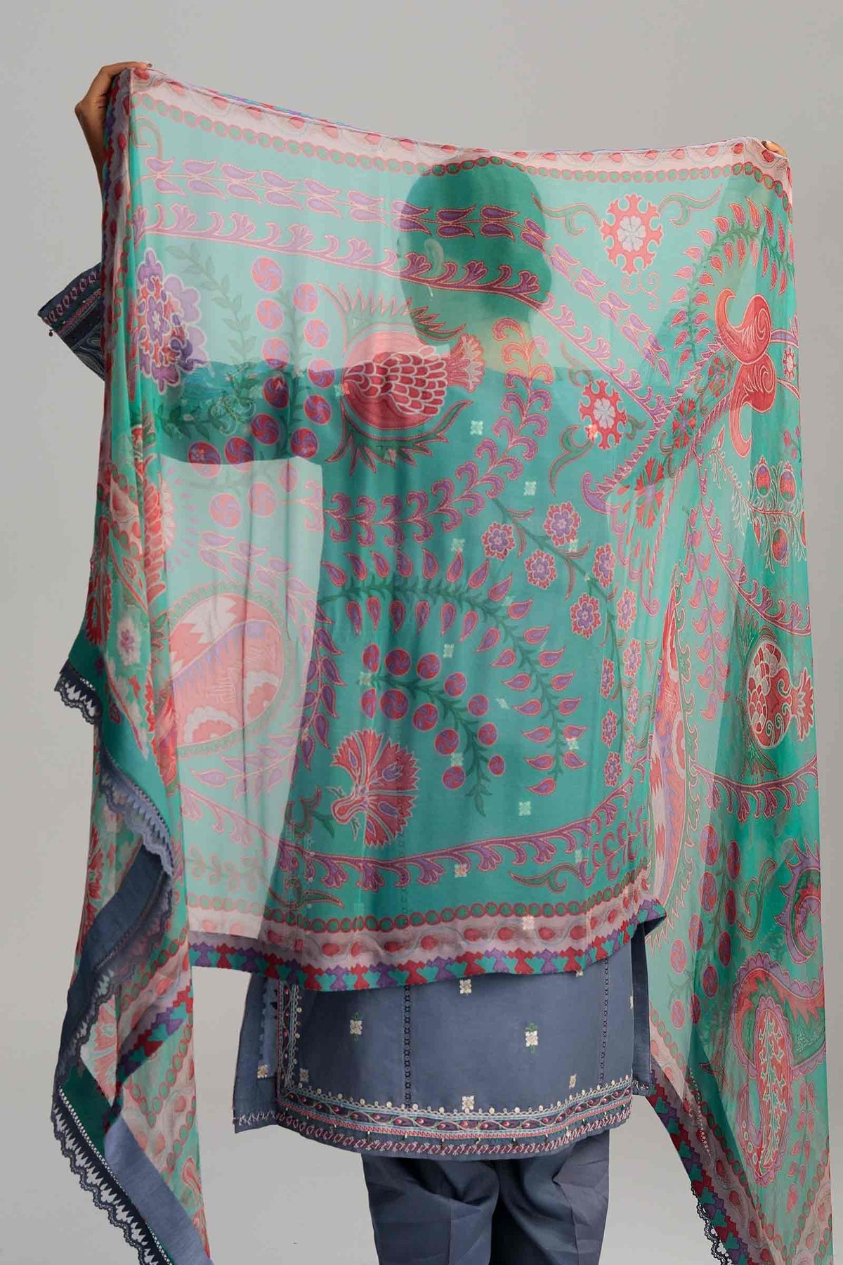  Z23- 10A - Coco Spring Summer - Zara Shahjahan'23 - Shahana Collection Uk 