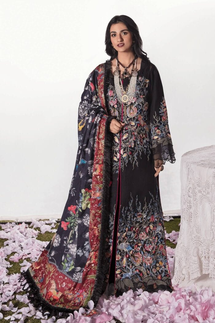 Enchanted - "The Grand Celebration" - Luxury Lawn'23 - Nilofer Shahid - Shahana Collection UK