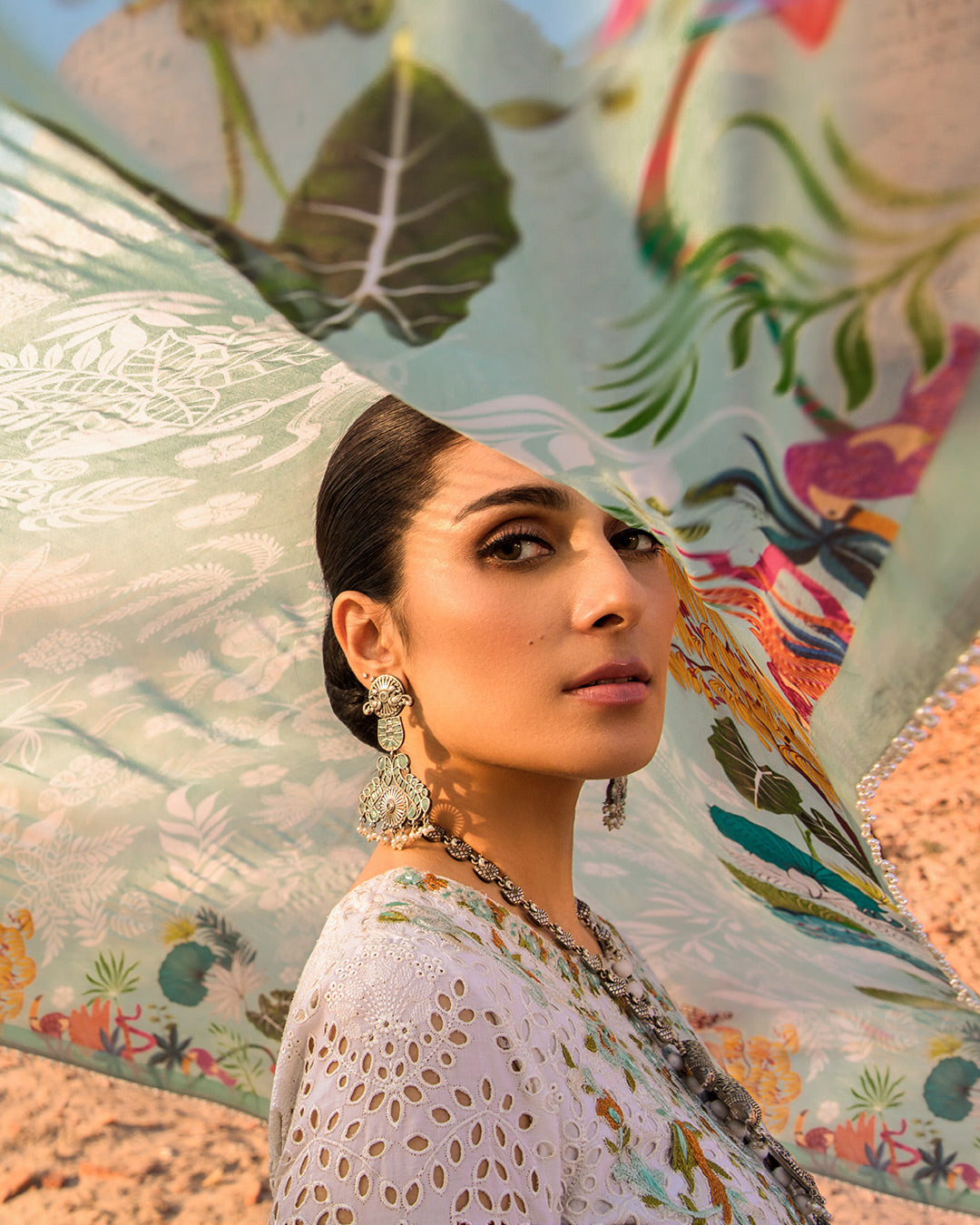 Hala - Nura - Luxury Lawn'23 - Faiza Saqlain - Shahana Collection UK