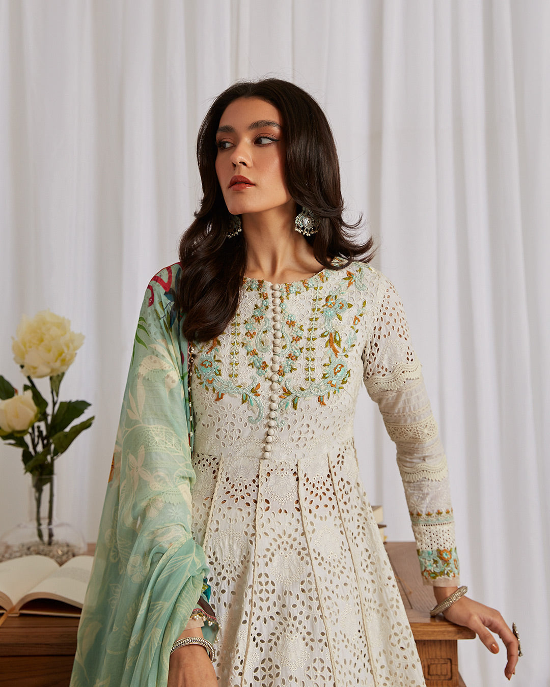 Hala - Nura - Luxury Lawn'23 - Faiza Saqlain - Shahana Collection UK