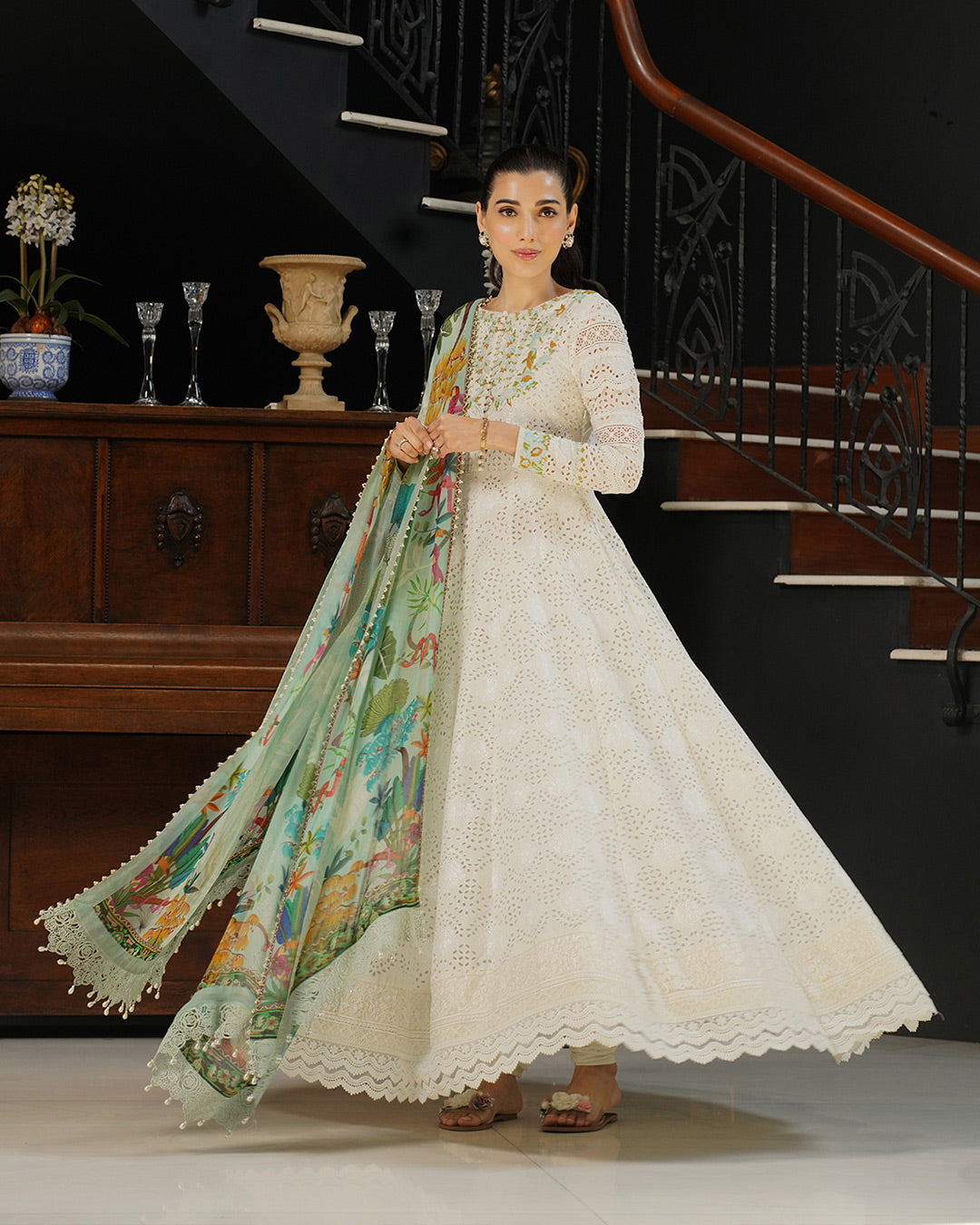 Hala - Nura - Luxury Lawn'23 - Faiza Saqlain - Shahana Collection UK