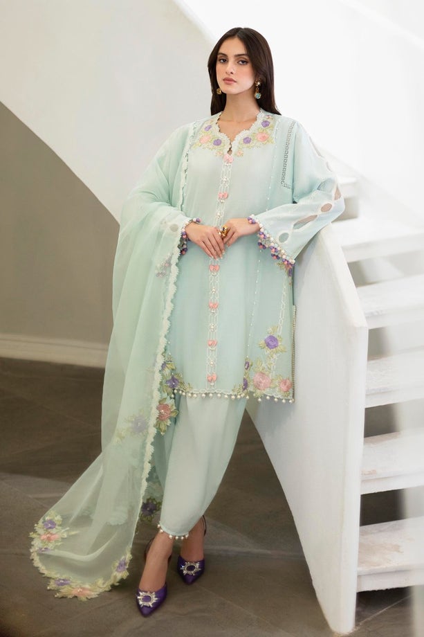  KU M231-004B-CH - Sana Safinaz - Muzlin Vol 1 - Spring Summer - Shahana Collection Uk 