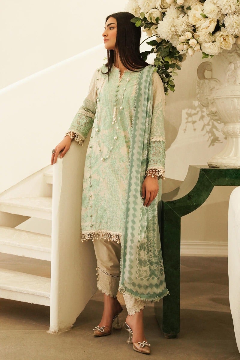  KU M231-005A-CH - Sana Safinaz - Muzlin Vol 1 - Spring Summer - Shahana Collection Uk 