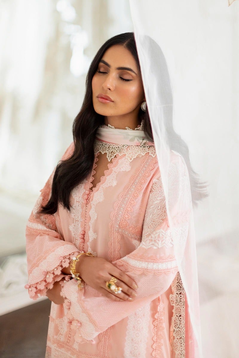 KU M231-006B-CH - Sana Safinaz - Muzlin Vol 1 - Spring Summer - Shahana Collection Uk 