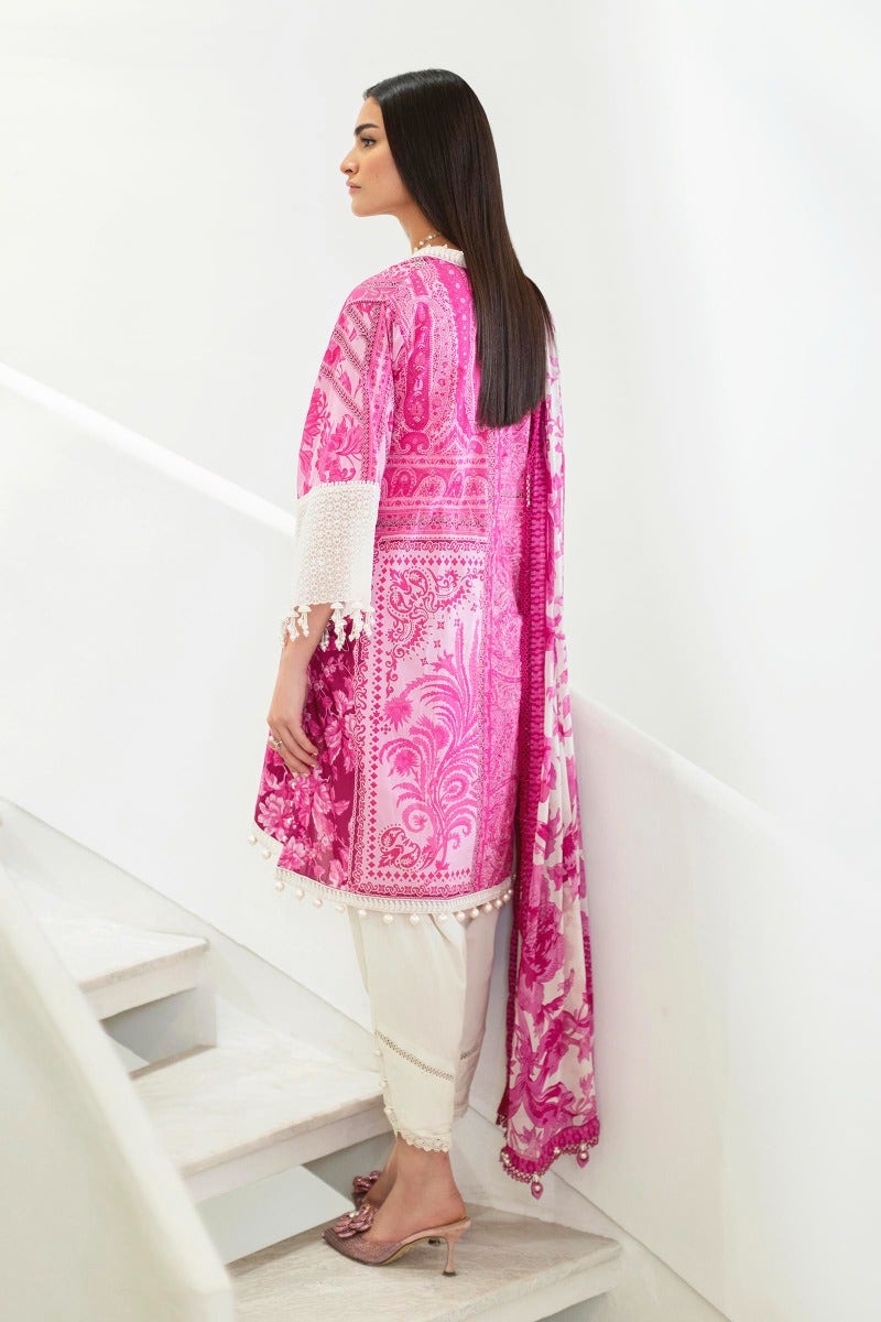 KU M231-011A-CH - Sana Safinaz - Muzlin Vol 1 - Spring Summer - Shahana Collection Uk 