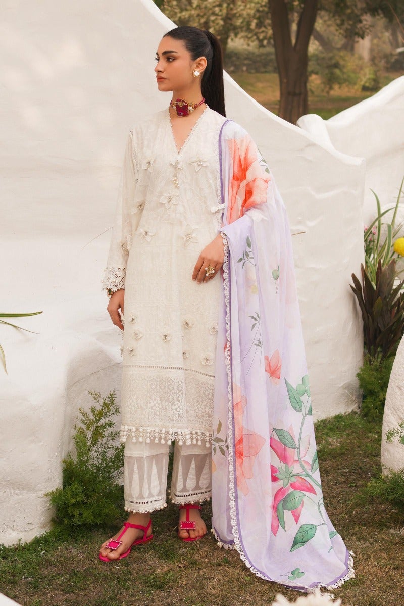 KU M231-017B-CH - Sana Safinaz - Muzlin Vol 1 - Spring Summer - Shahana Collection Uk 