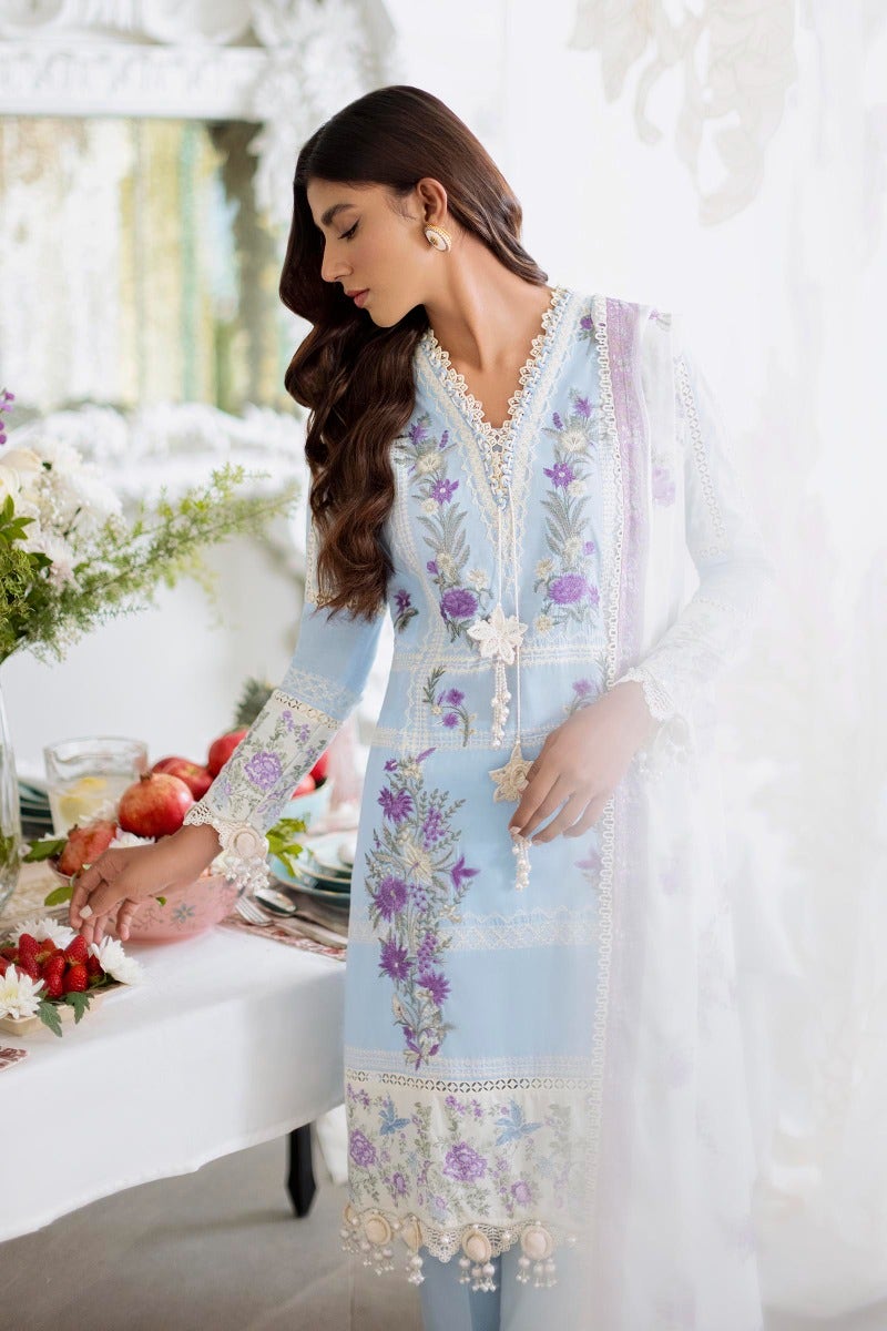  KU M231-018A-CH - Sana Safinaz - Muzlin Vol 1 - Spring Summer - Shahana Collection Uk 