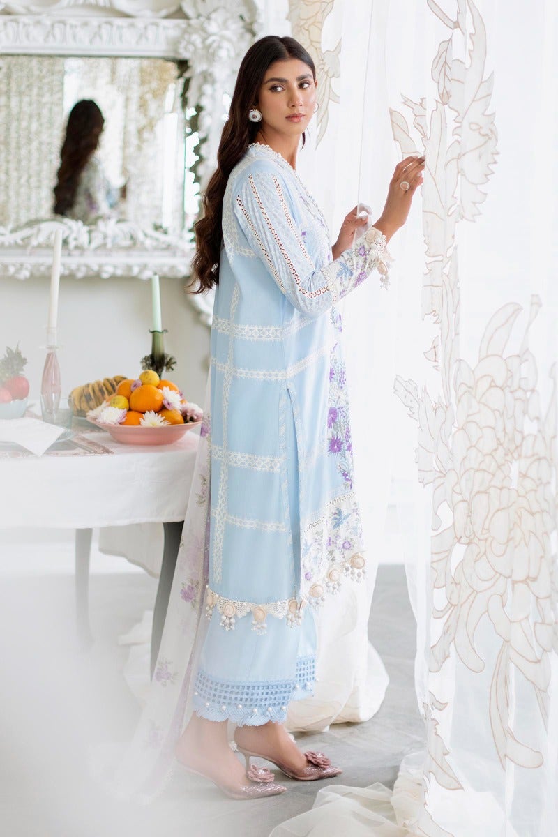  KU M231-018A-CH - Sana Safinaz - Muzlin Vol 1 - Spring Summer - Shahana Collection Uk 