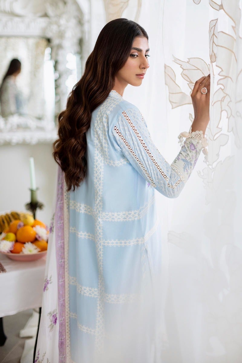  KU M231-018A-CH - Sana Safinaz - Muzlin Vol 1 - Spring Summer - Shahana Collection Uk 