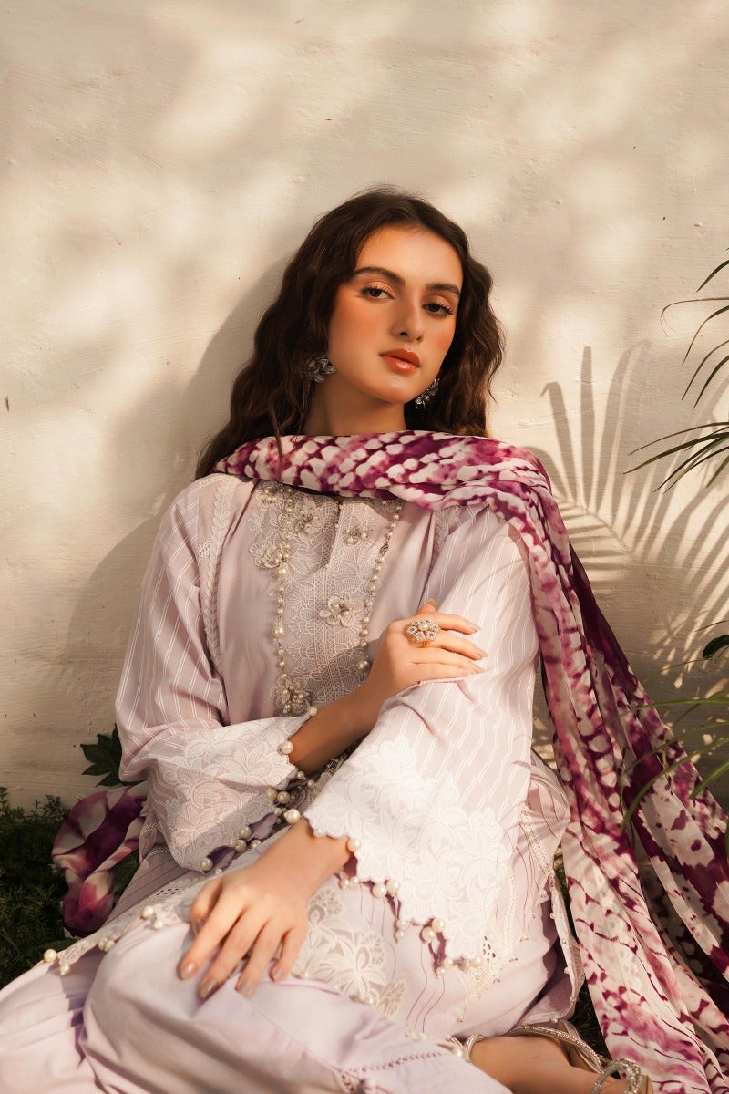 KU M231-020B-CH - Sana Safinaz - Muzlin Vol 1 - Spring Summer - Shahana Collection Uk 