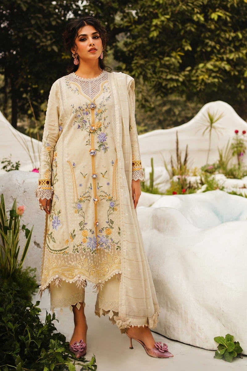 KU M231-021B-CH - Sana Safinaz - Muzlin Vol 1 - Spring Summer - Shahana Collection Uk 