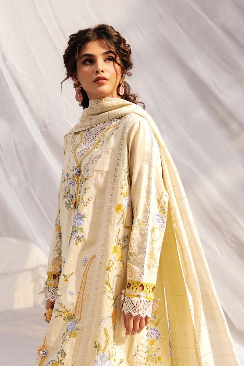 KU M231-021B-CH - Sana Safinaz - Muzlin Vol 1 - Spring Summer - Shahana Collection Uk 