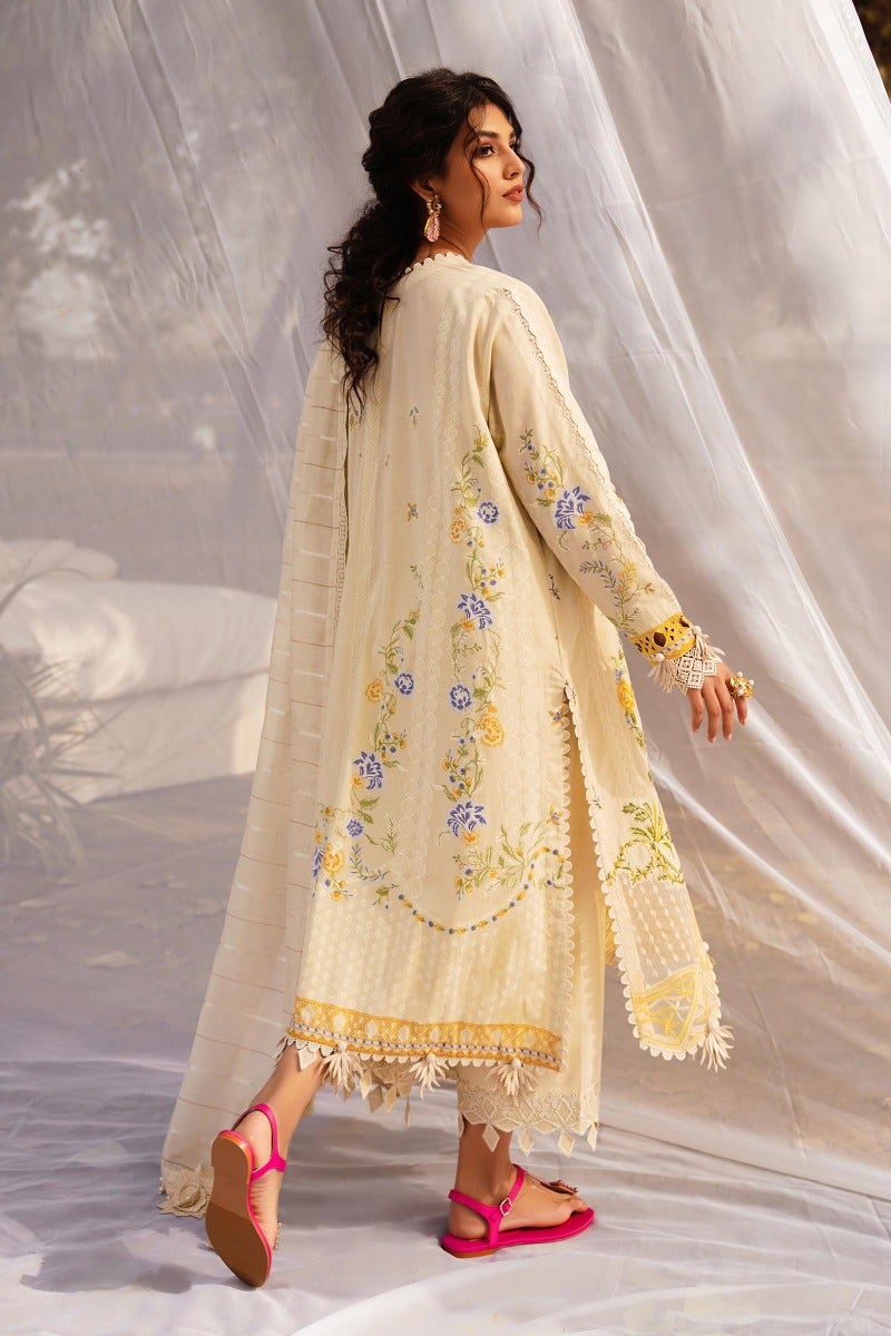 KU M231-021B-CH - Sana Safinaz - Muzlin Vol 1 - Spring Summer - Shahana Collection Uk 