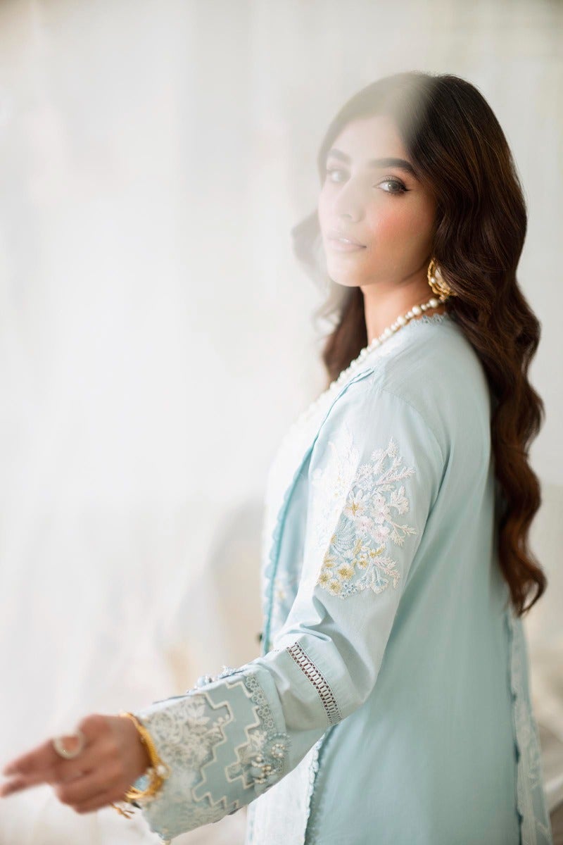 KU M231-030B-CH - Sana Safinaz - Muzlin Vol 1 - Spring Summer - Shahana Collection Uk 