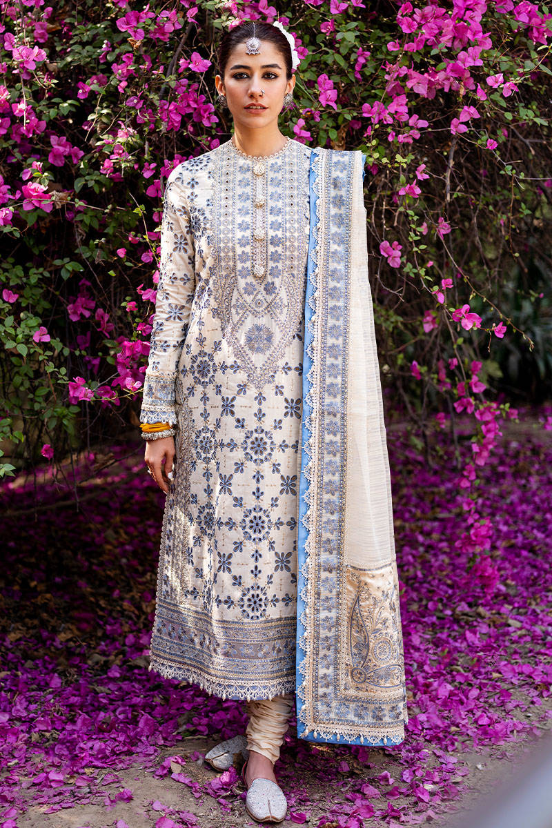 Motia - D#9 - Bad-e-Naubahar - Festive Lawn 2023 - Mohsin Naveed Ranjha - Shahana Collection UK - MNR Designer Studio in UK - Festive Eid 2023