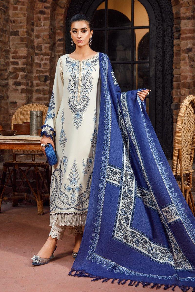 MPT-1601-A - Maria B Shawls M.Prints Collection - MPT-1601-A - Maria B Shawls M.Prints Collection - Shahana Collection