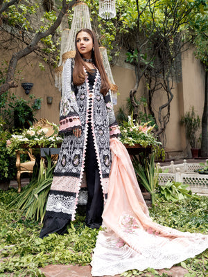 Riya - Maryam Hussain Luxury Lawn 2023 - Shahana Collection UK