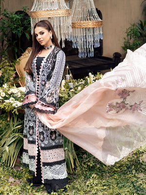Riya - Maryam Hussain Luxury Lawn 2023 - Shahana Collection UK